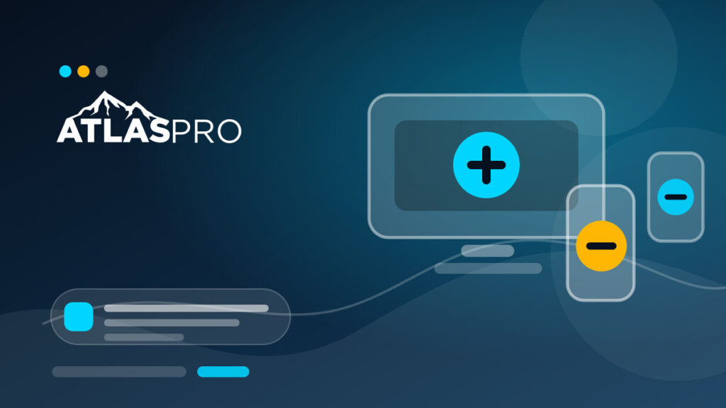 Visuel Atlas Pro ONTV 2026 pour comparer les abonnements IPTV 1, 2 et 4 écrans